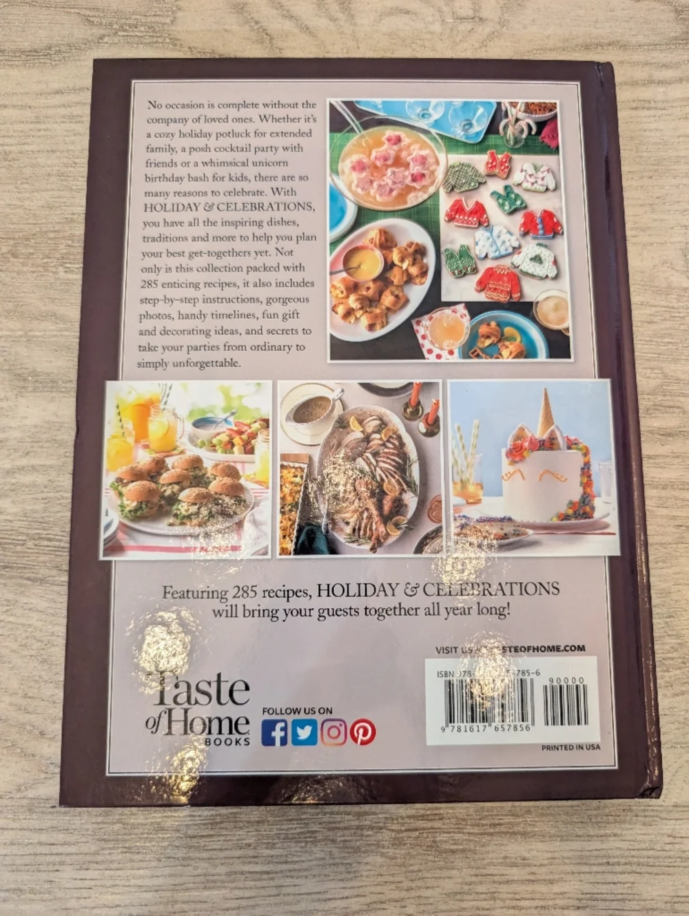 Taste of Home Holiday & Celebrations 2018 Cookbook‎ - Hardback